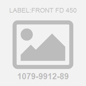 Label:Front Fd 450
